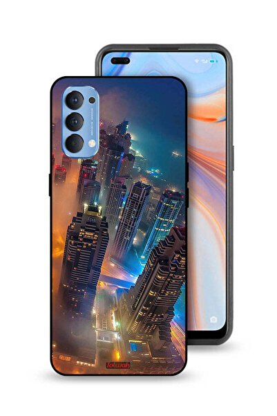 Tolwak غطاء حماية سكايسبير لهاتف Oppo Reno4 4G