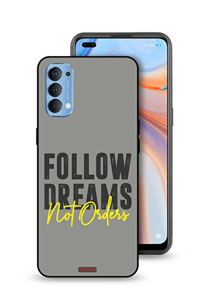 Tolwak غطاء حماية لهاتف Oppo Reno4 4G - اتبع الأحلام وليس الأوامر
