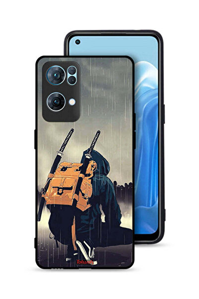 Tolwak غطاء حماية لهاتف Oppo Reno7 Pro 5G بتصميم سيف ساموراي رقمي