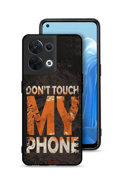 Tolwak جراب حماية لهاتف Oppo Reno8 5G، لا تلمس هاتفي