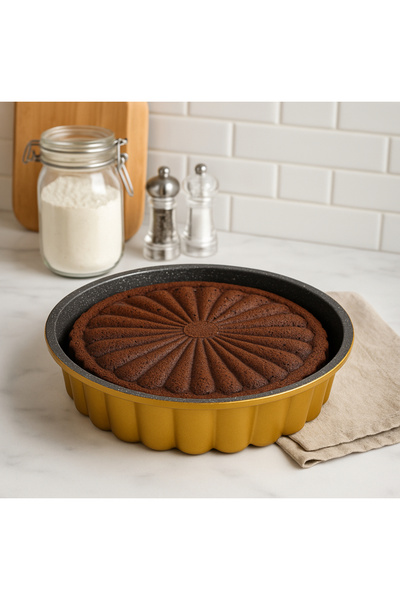 DDM Gülsan Papatya Granit Döküm Tart Kalıbı