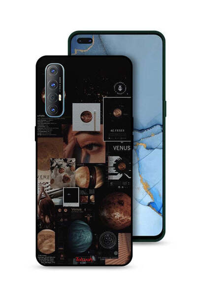 Tolwak غطاء حماية لهاتف Oppo Reno3 Pro 4G بتصميم فينوس آرت