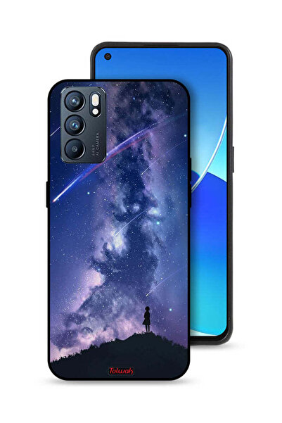 Tolwak غطاء حماية لهاتف Oppo Reno6 5G - نجوم متحركة