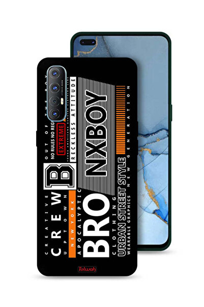 Tolwak Oppo Reno3 Pro 4G Protective Case Cover Urban Street Style