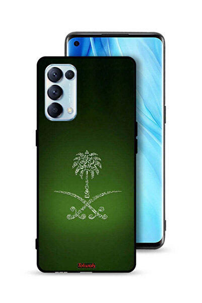 Tolwak غطاء حماية لهاتف أوبو رينو 5 برو 5G - لافتة المملكة العربية السعودية ا...
