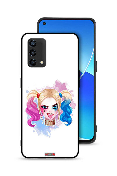 Tolwak غطاء حماية لهاتف Oppo Reno6 Lite برسومات هارلي كوين