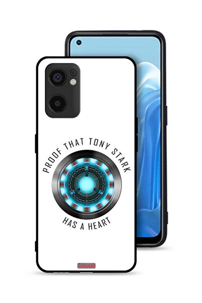 Tolwak غطاء حماية لهاتف Oppo Reno7 SE 5G دليل على أن توني ستارك لديه قلب