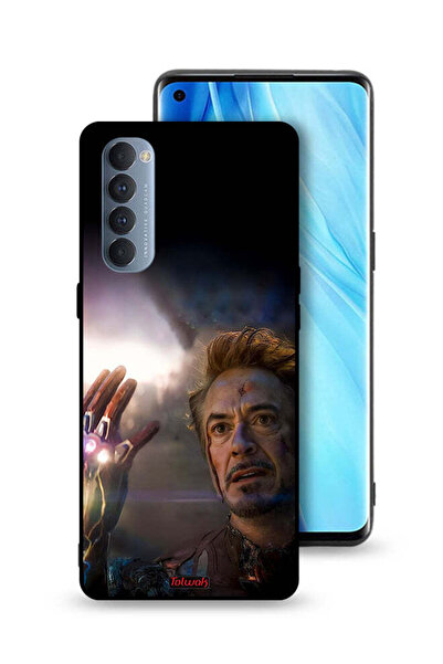 Tolwak غطاء حماية لهاتف Oppo Reno4 Pro 4G أنا الرجل الحديدي