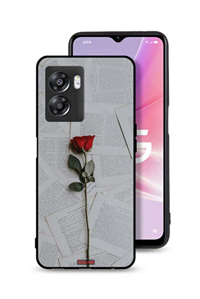 Tolwak غطاء حماية لهاتف Oppo A57 5G وردي على ورق