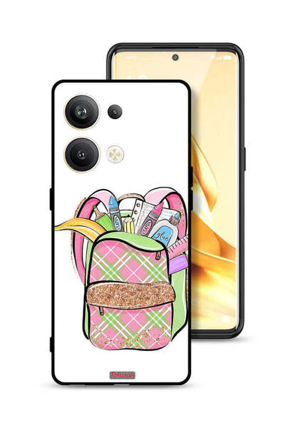 Tolwak غطاء حماية لهاتف Oppo Reno9 Pro Plus 5G بتصميم حقيبة فتاة وحيد القرن