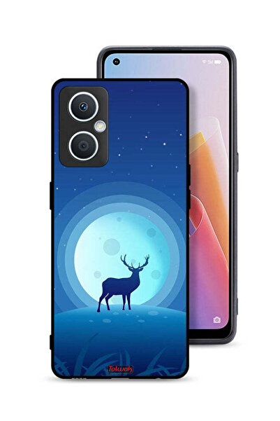Tolwak غطاء حماية لهاتف Oppo A96 5G (الصين) بتصميم غزال