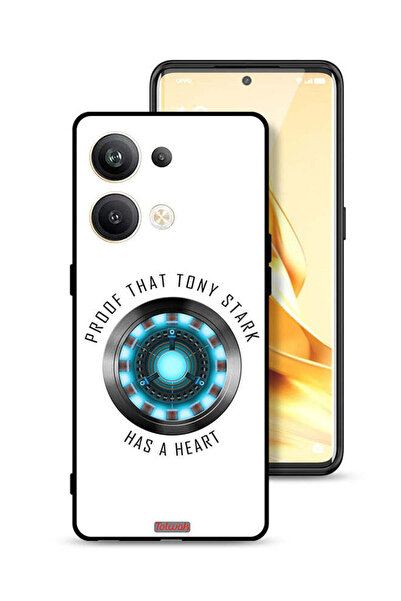 Tolwak غطاء حماية لهاتف Oppo Reno9 Pro Plus 5G دليل على أن توني ستارك لديه قلب