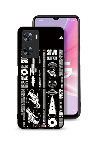 Tolwak غطاء حماية Oppo A57s بملصق Sowk Space Walk