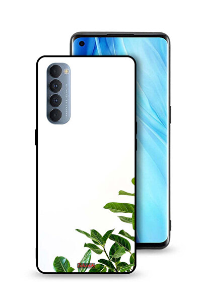 Tolwak غطاء حماية لهاتف Oppo Reno4 Pro 4G، مطبوع عليه صورة أوراق جوش كالابريس