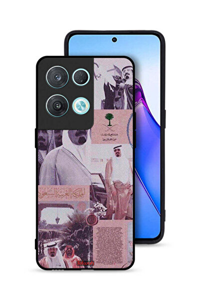 Tolwak غطاء حماية لهاتف Oppo Reno8 Pro 5G، ملصق الملك عبدالله العتيق