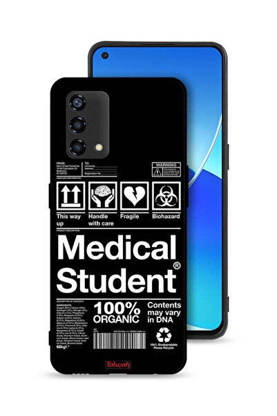 Tolwak غطاء حماية لهاتف Oppo A95 4G ​​- ملصق طالب الطب