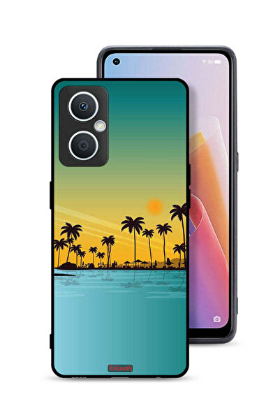 Tolwak جراب حماية لهاتف Oppo A96 5G (الصين) بتصميم فن تجريدي