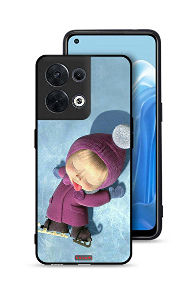 Tolwak غطاء حماية لهاتف Oppo Reno8 5G بتصميم دمية لطيفة