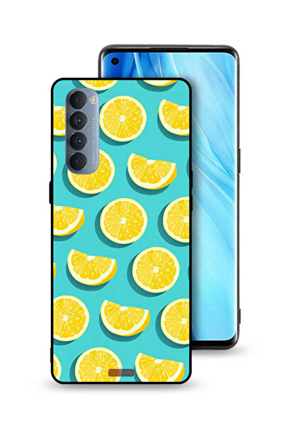 Tolwak غطاء حماية لهاتف Oppo Reno4 Pro 4G بنمط برتقالي