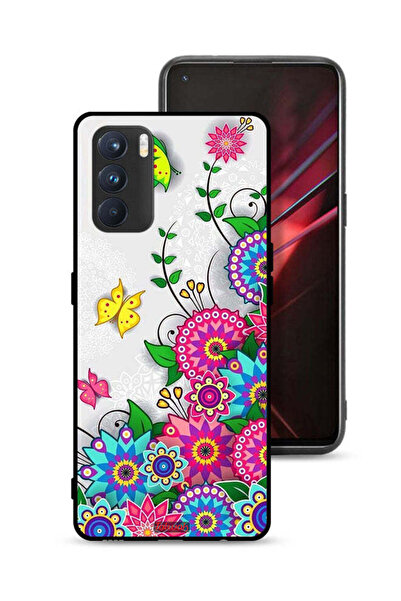 Tolwak غطاء حماية لهاتف Oppo K9 Pro - زهور ماندالا