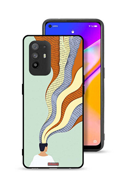Tolwak غطاء حماية Oppo A95 5G - تصميم فني مع بيانات