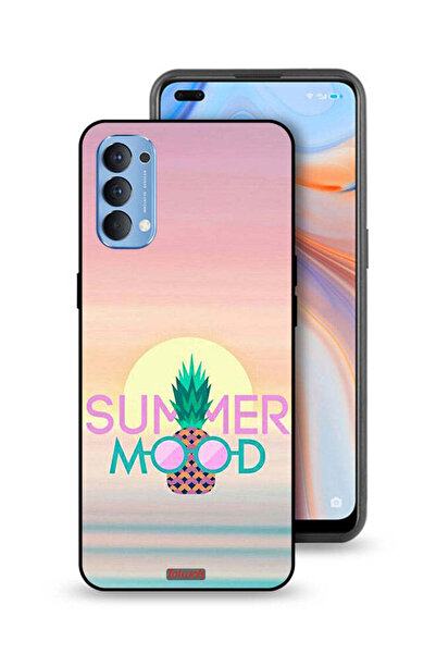 Tolwak غطاء حماية لهاتف Oppo Reno4 4G - مزاج صيفي