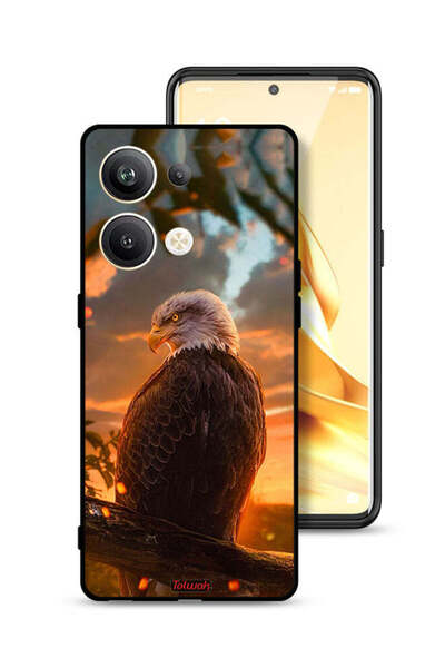 Tolwak غطاء حماية لهاتف Oppo Reno9 Pro Plus 5G بتصميم النسر