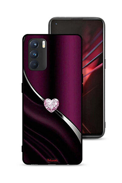 Tolwak غطاء حماية Oppo K9 Pro على شكل قلب ماسي
