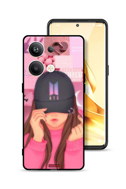 Tolwak غطاء حماية لهاتف Oppo Reno9 Pro Plus 5G بطبعة فتاة صغيرة