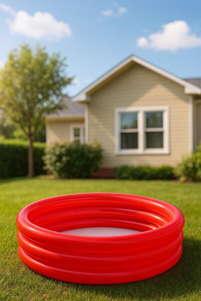 jetlegelsin Bestway Poşette Kırmızı Şişme Çocuk Havuzu 152 Cm X 30 Cm