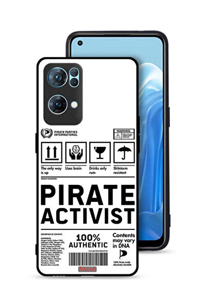 Tolwak غطاء حماية لهاتف Oppo Reno7 Pro 5G، ملصق ناشط خاص