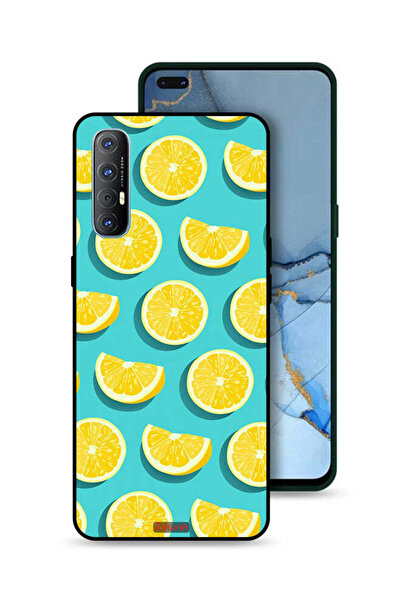 Tolwak غطاء حماية لهاتف Oppo Reno3 Pro 4G بنمط برتقالي