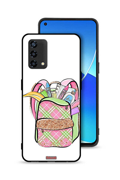 Tolwak غطاء حماية لهاتف Oppo Reno6 Lite - حقيبة فتاة وحيد القرن
