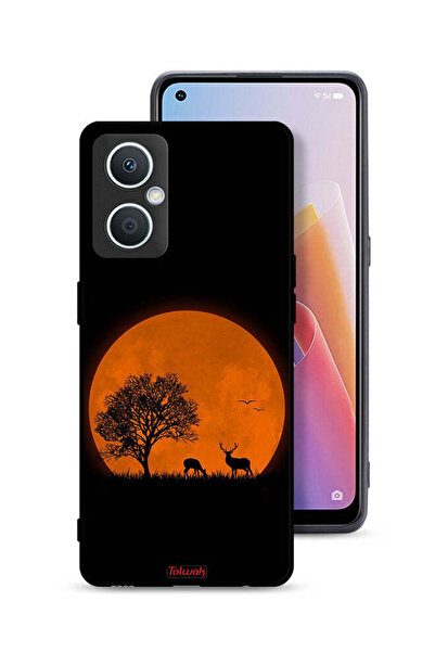 Tolwak غطاء حماية Oppo A96 5G (الصين) برسومات قمر المساء