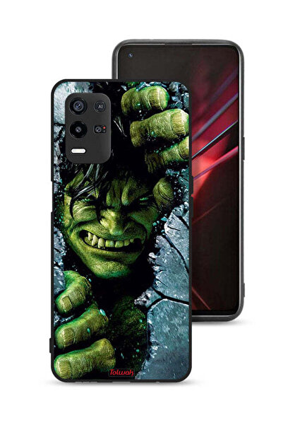 Tolwak غطاء حماية Oppo K9x بتصميم هالك المذهل