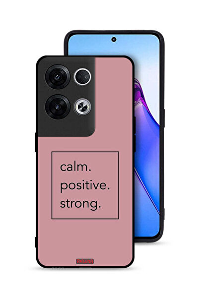 Tolwak غطاء حماية لهاتف Oppo Reno8 Pro Plus 5G، هادئ، إيجابي، قوي