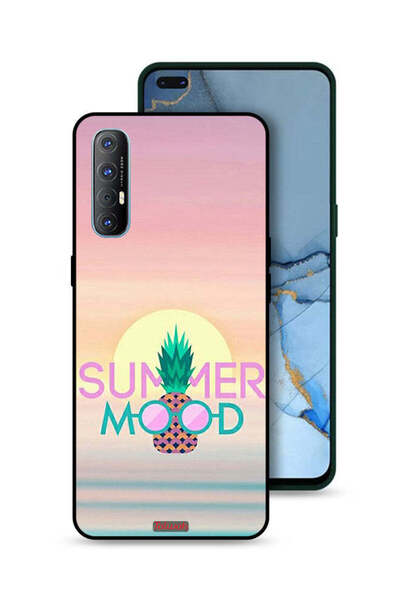 Tolwak غطاء حماية لهاتف Oppo Reno3 Pro 4G - مزاج صيفي