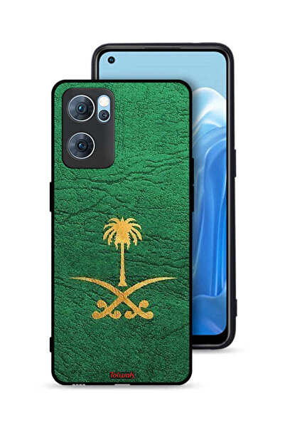 Tolwak غطاء حماية لهاتف Oppo Reno7 5G، علامة المملكة العربية السعودية، جلد