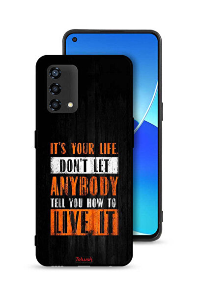 Tolwak غطاء حماية Oppo Reno6 Lite Its Your Life