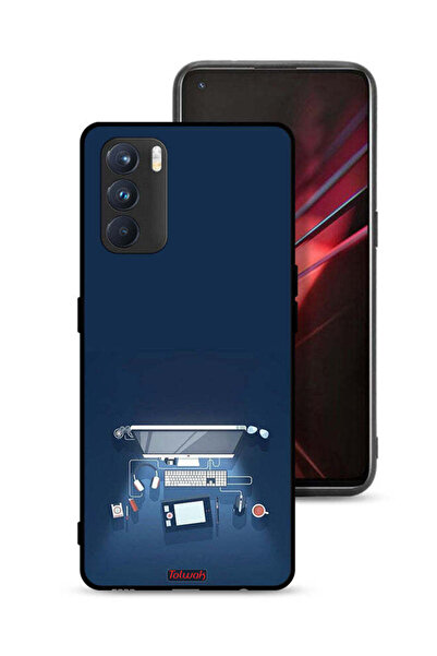 Tolwak غطاء حماية لجهاز Oppo K9 Pro - فن مكتب الكمبيوتر