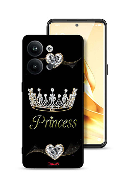 Tolwak غطاء حماية برينسيس لهاتف Oppo Reno9 5G