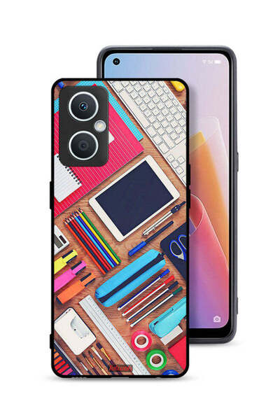 Tolwak غطاء حماية لهاتف Oppo A96 5G (الصين) بتصميم فتاة هواية مكتبية