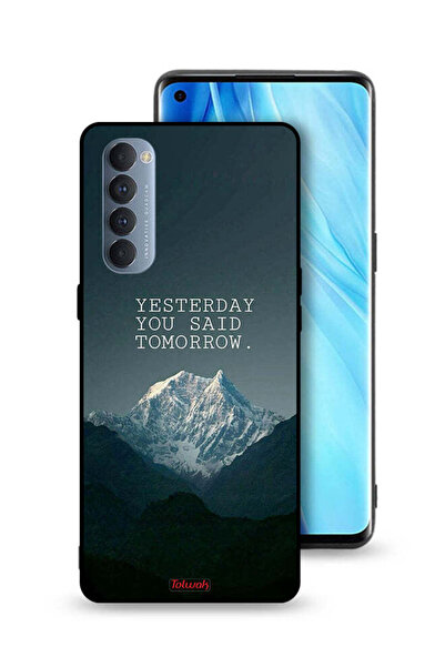 Tolwak غطاء حماية لهاتف Oppo Reno4 Pro 4G - أمس قلت غدًا