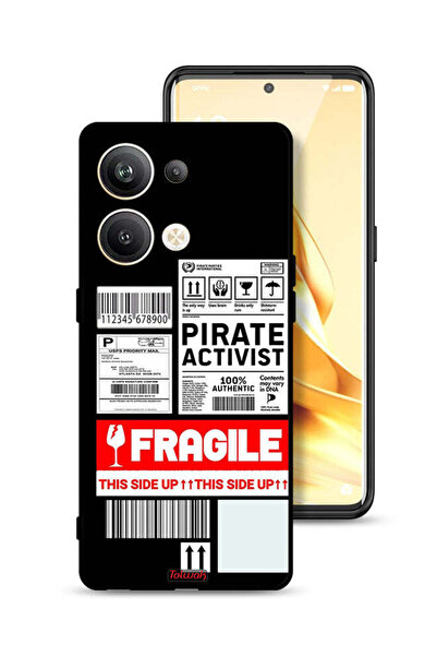 Tolwak غطاء حماية لهاتف Oppo Reno9 Pro Plus 5G، ملصق ناشط خاص قابل للكسر