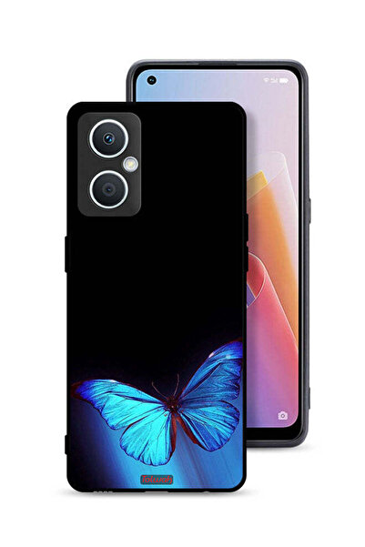 Tolwak غطاء حماية لهاتف Oppo A96 5G (الصين) بنقشة فراشة