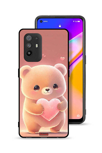 Tolwak غطاء حماية لهاتف Oppo F19 Pro Plus 5G برسومات باندا صغيرة لطيفة تحمل ق...