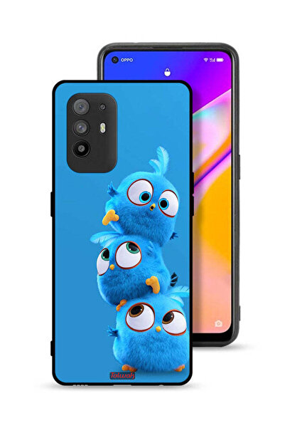 Tolwak غطاء حماية لهاتف Oppo A95 5G بنقشة طيور لطيفة