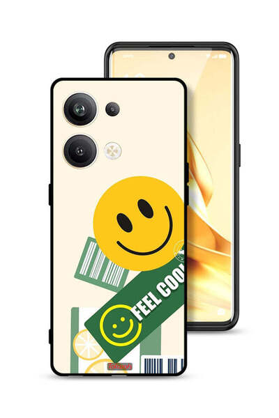 Tolwak غطاء حماية لهاتف Oppo Reno9 Pro Plus 5G - ملصق Feel Cool