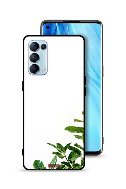 Tolwak غطاء حماية لهاتف Oppo Reno5 Pro 5G، صورة جوش كالابريس، أوراق الشجر