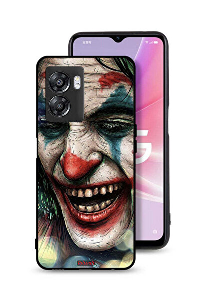 Tolwak غطاء حماية لهاتف OnePlus Nord N300 بطبعة وجه الجوكر الضاحك